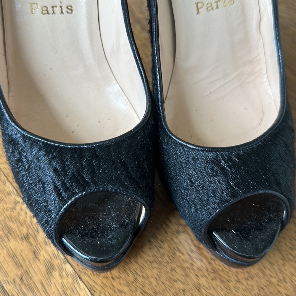 Christian Louboutin Black Heels - Picture 3 of 5